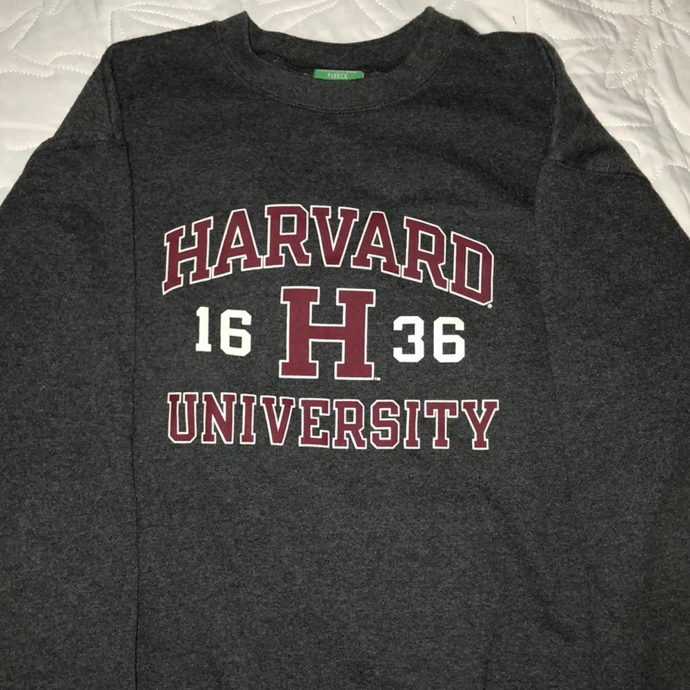 Harvard University Crew Neck Sweatshirt